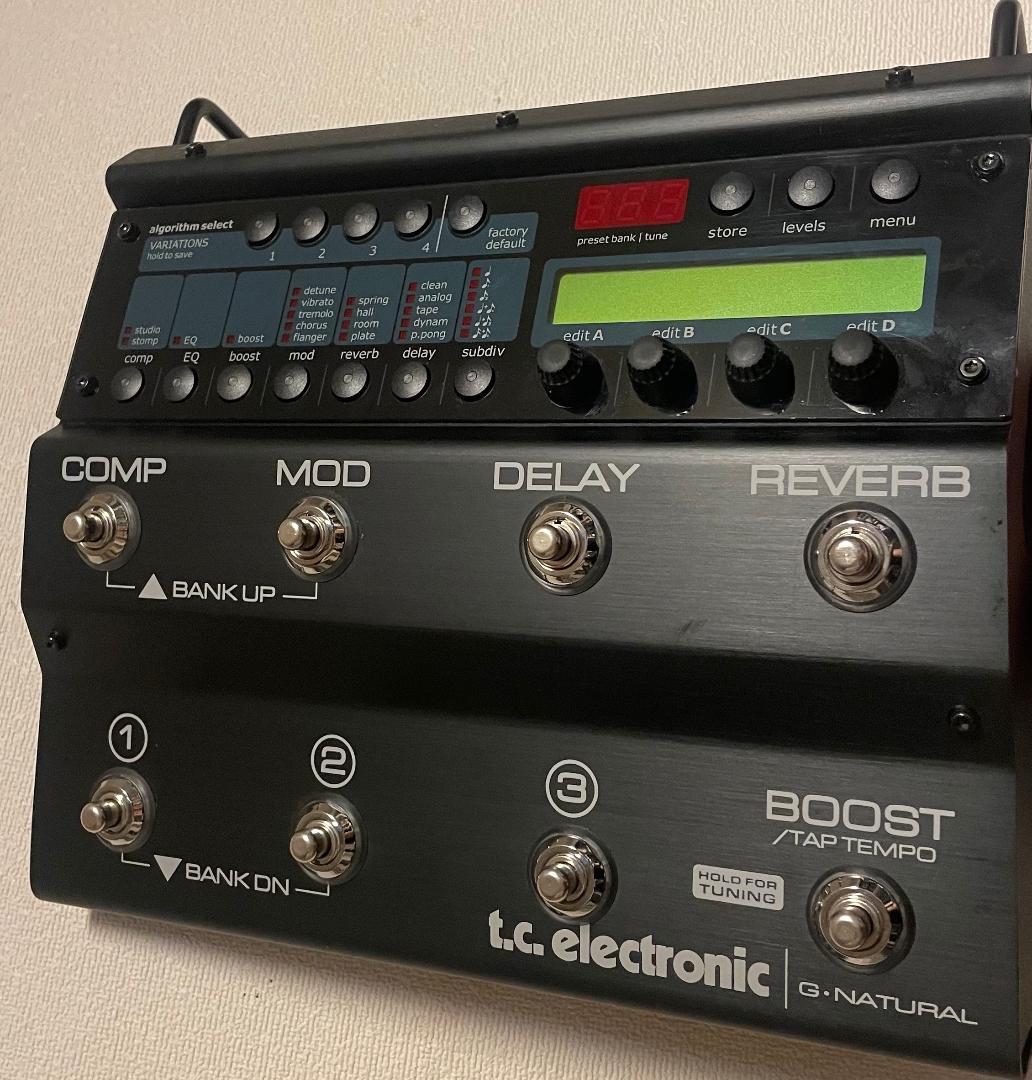 t.c. electronic G-Natural ギターエフェクター