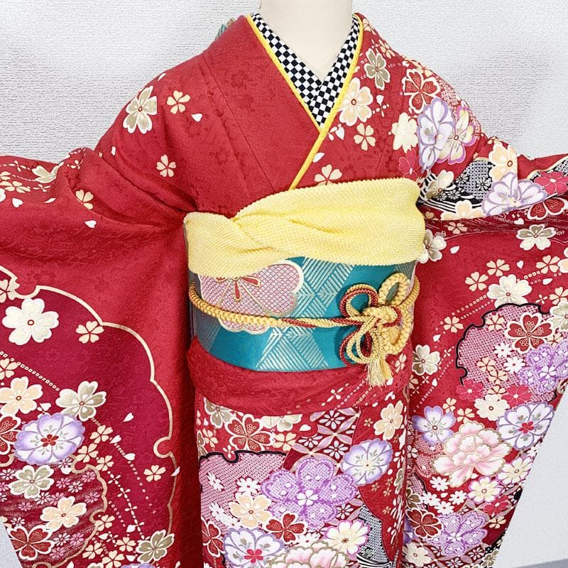 509z40☆京都きもの友禅 振袖 小柄な方にも☆美品 成人式 結婚式 十三参り