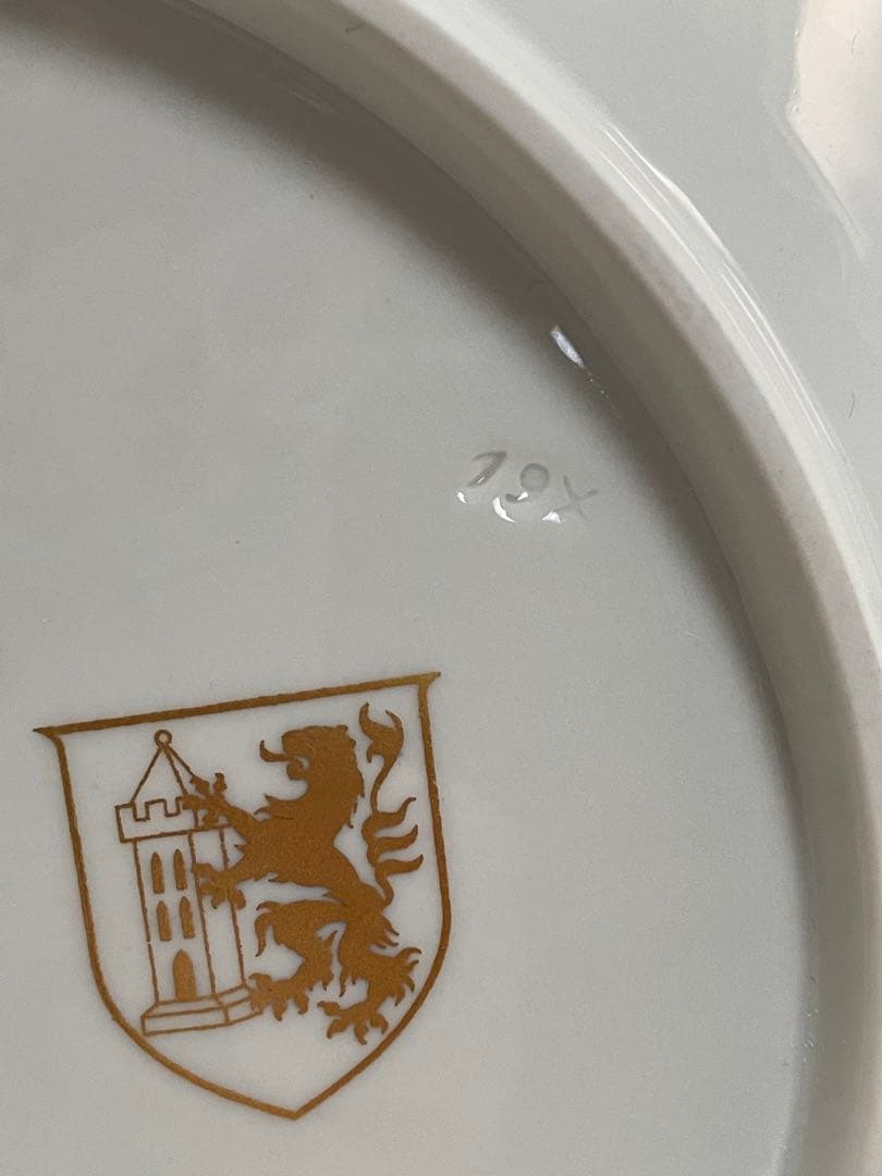 ⬇️マイセン プレート　ベーシックフラワーブーケ　飾り皿