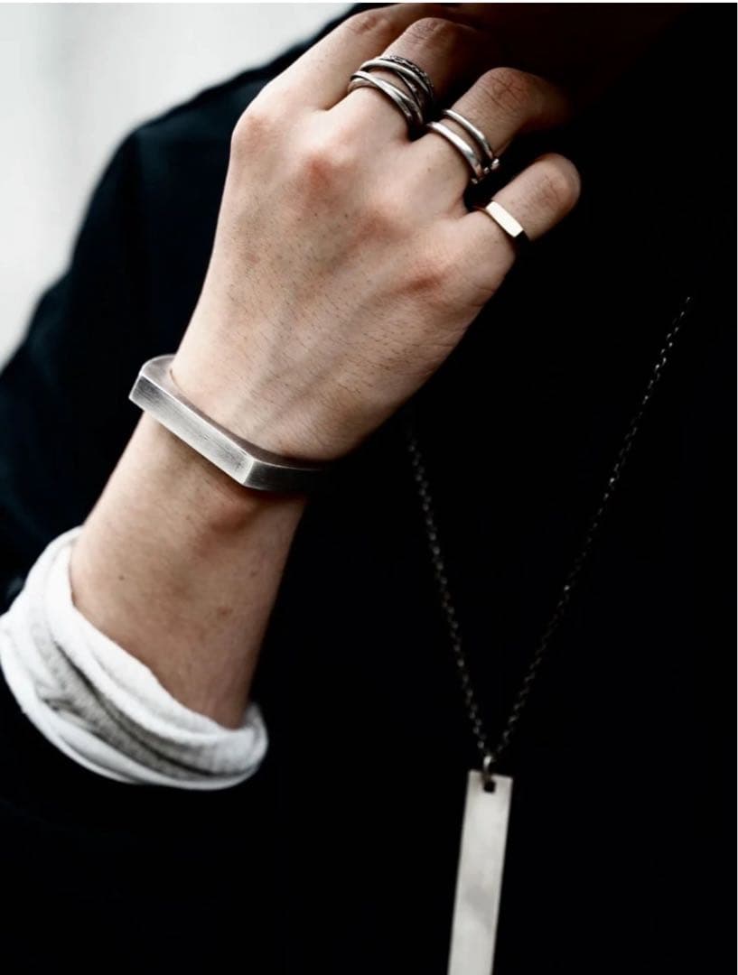 PRY/ Signet Bangle silver925 プライ シュウト