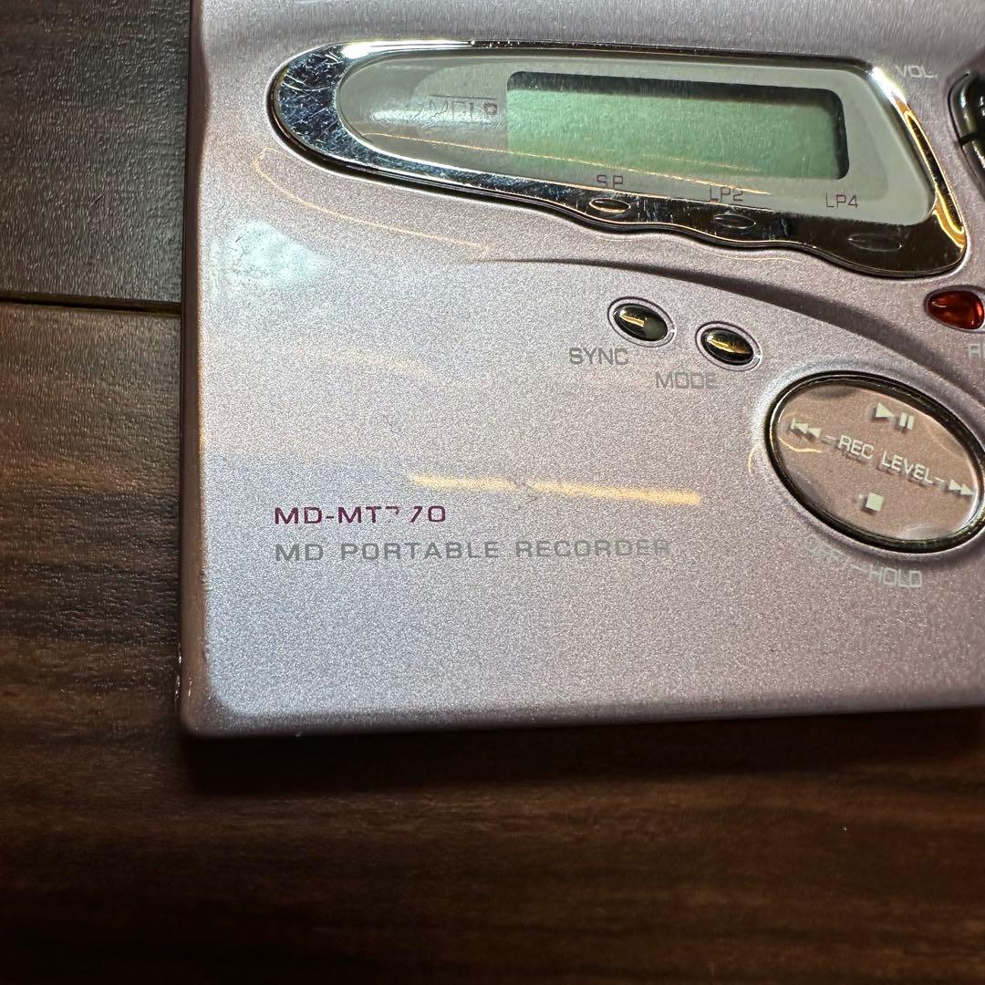 SHARP MD-MT770 ポータブルMDプレーヤー 5542