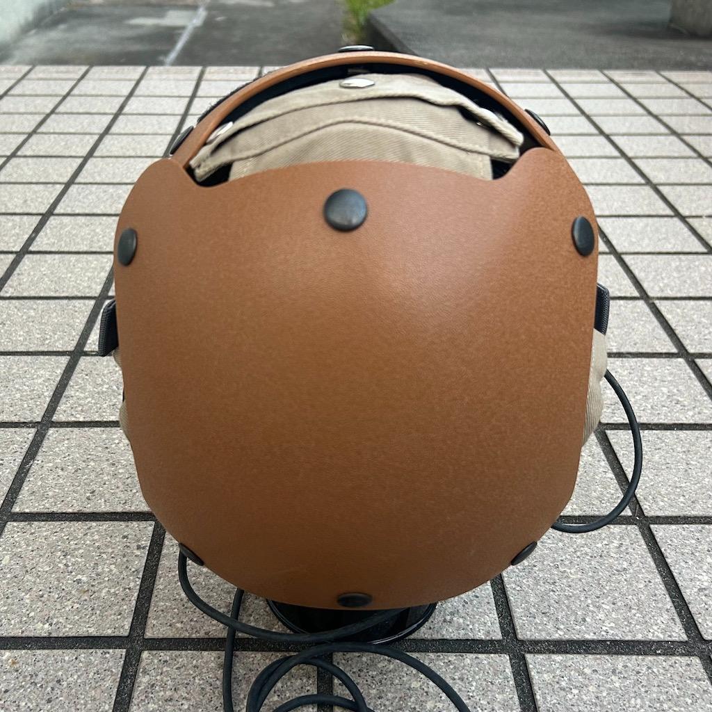 米軍　デッキクルーヘルメット　FLIGHT DECK　ブラウン　ミリタリー