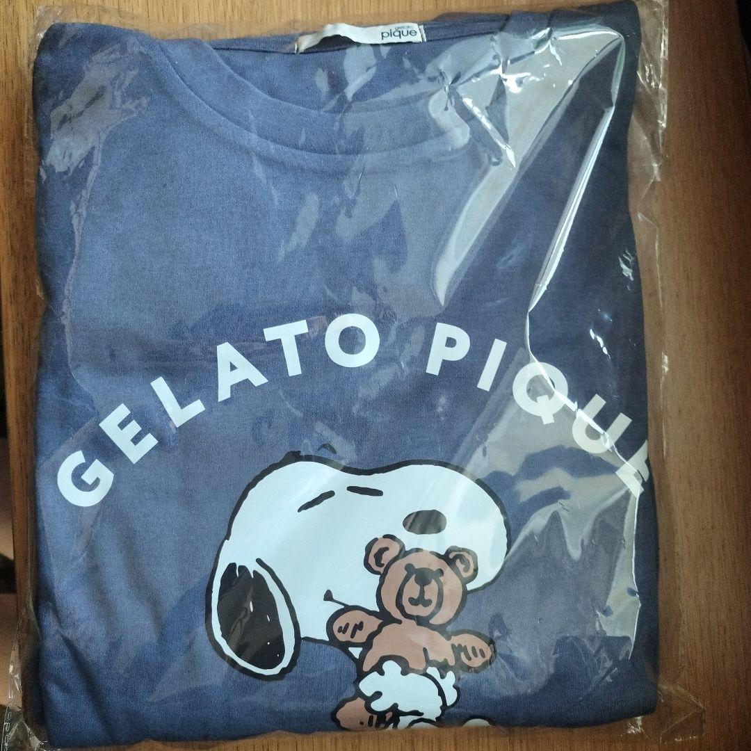 未使用　ルームウィア パジャマ　ジェラートピケ　PEANUTSコラボ　スヌーピー