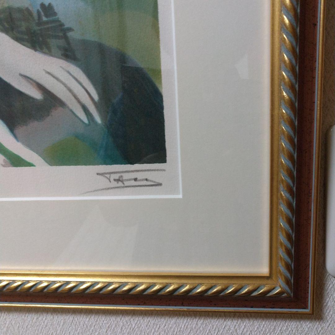 美品！マリー・ローランサンのリトグラフ