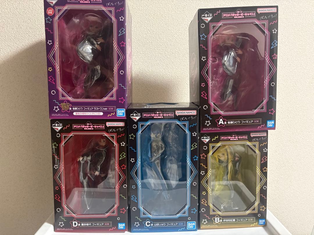 ぼっち・ざ・ろっく一番くじ vol.3 フィギュア全5体セット