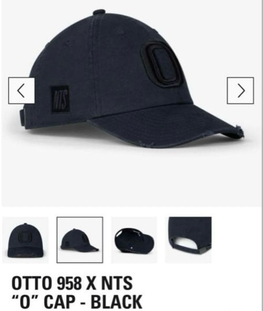 OTTO 958 X NTS “O” CAP - BLACK