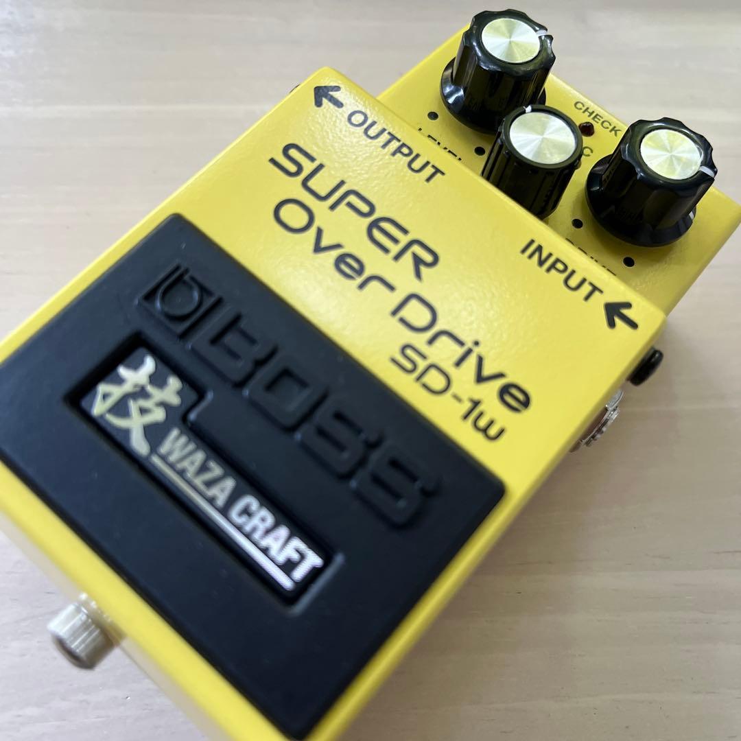 新品同様BOSS SUPER OverDrive SD-1w