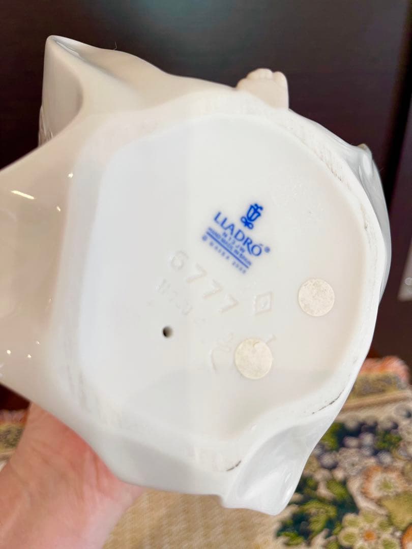 ⭐️美品お買得❣️⭐️リヤドロLLADRO 「 私の宝もの」陶器置物(大型) 人形