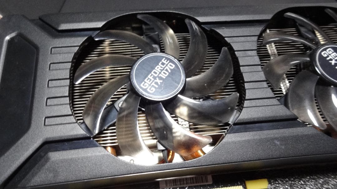 PALIT GeForce GTX 1070 8GB デュアルファン