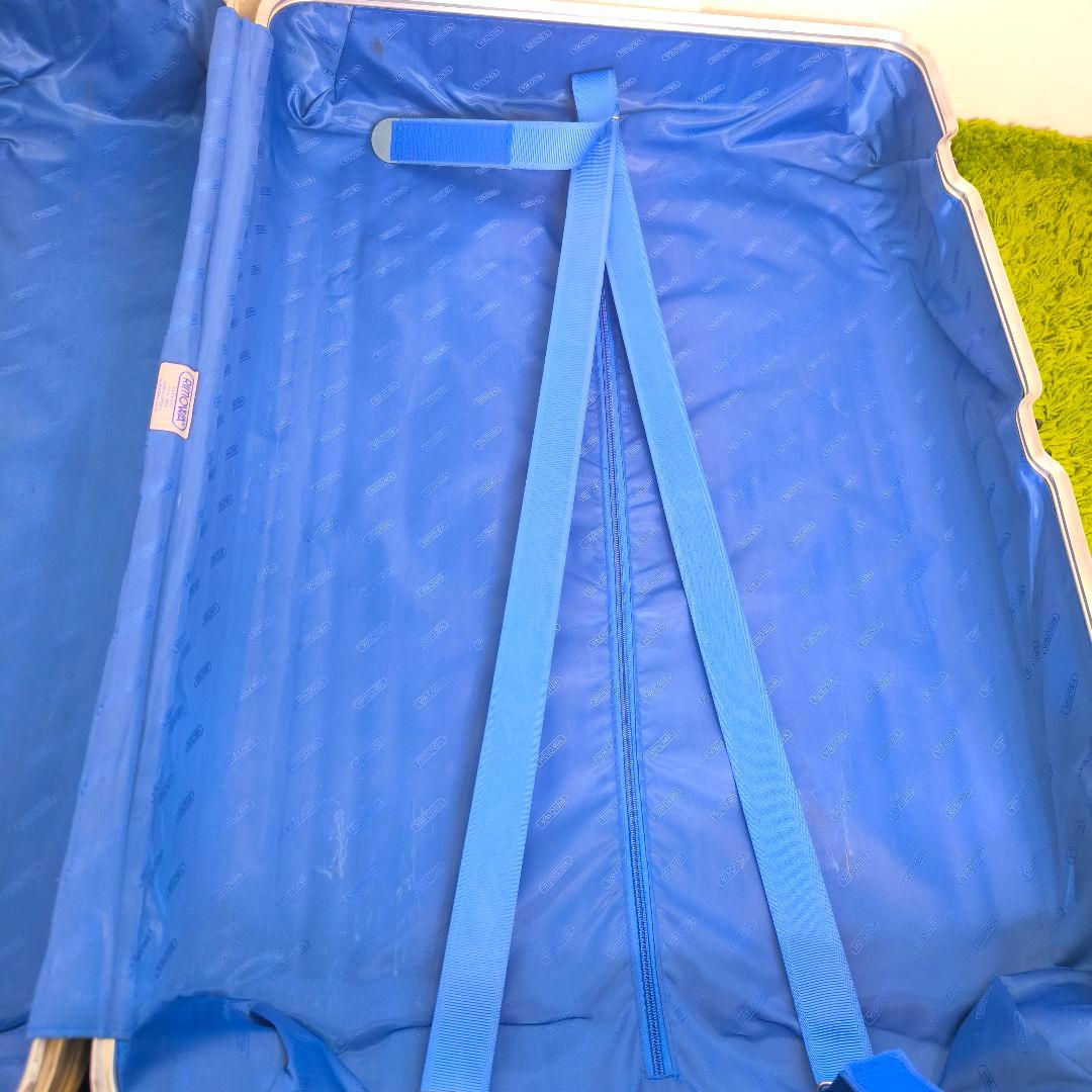 廃盤 青ロゴ リモワ トパーズ 932.77 104L 4輪 キャリーケース