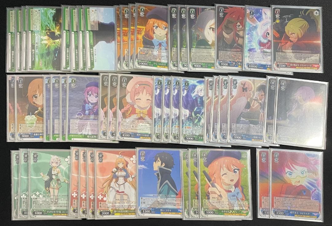 WS ヴァイス プリコネ 緑 ８宝デッキ コッコロ ユニ サレン スリーブ付