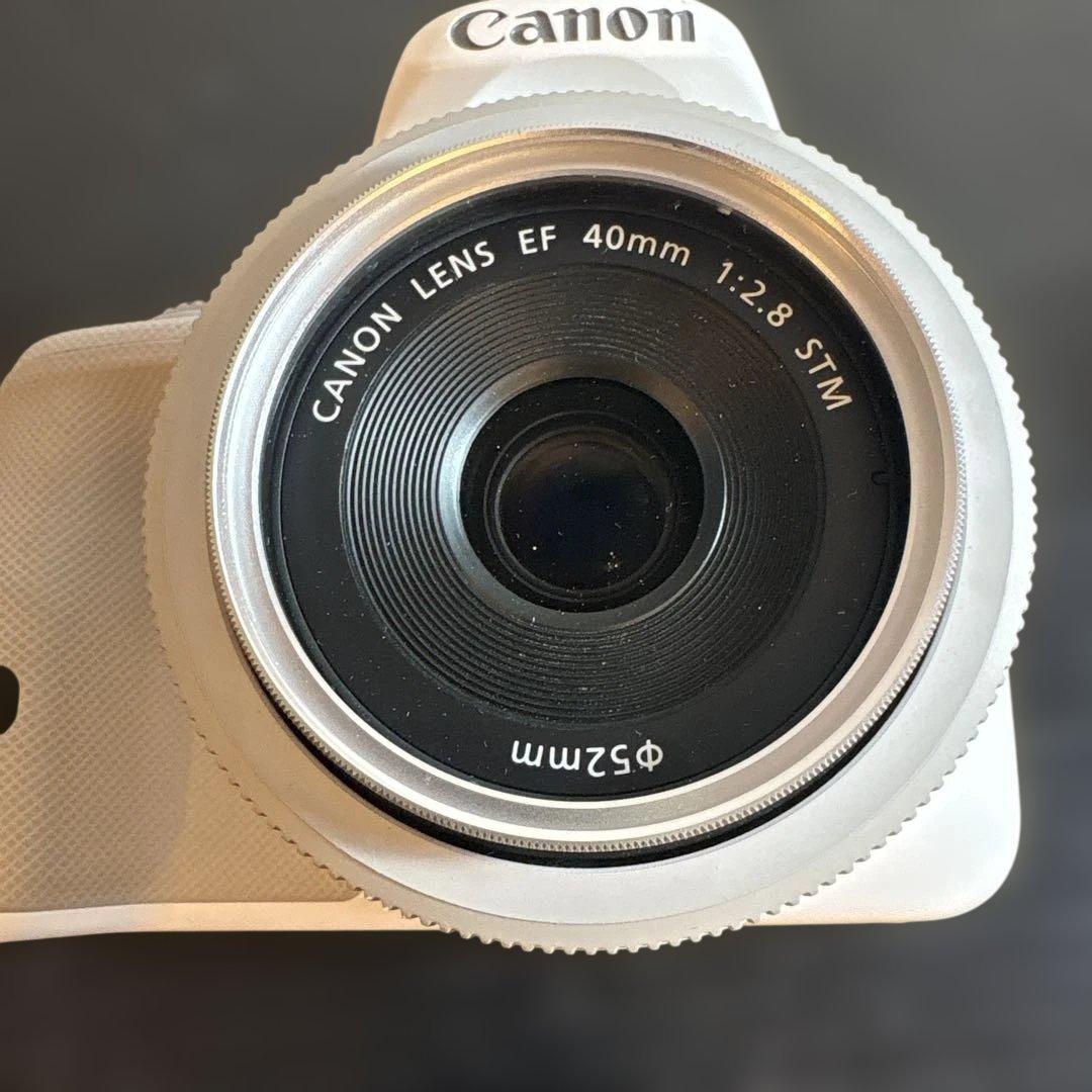 Canon EOS Kiss X7 ホワイト レンズ2本