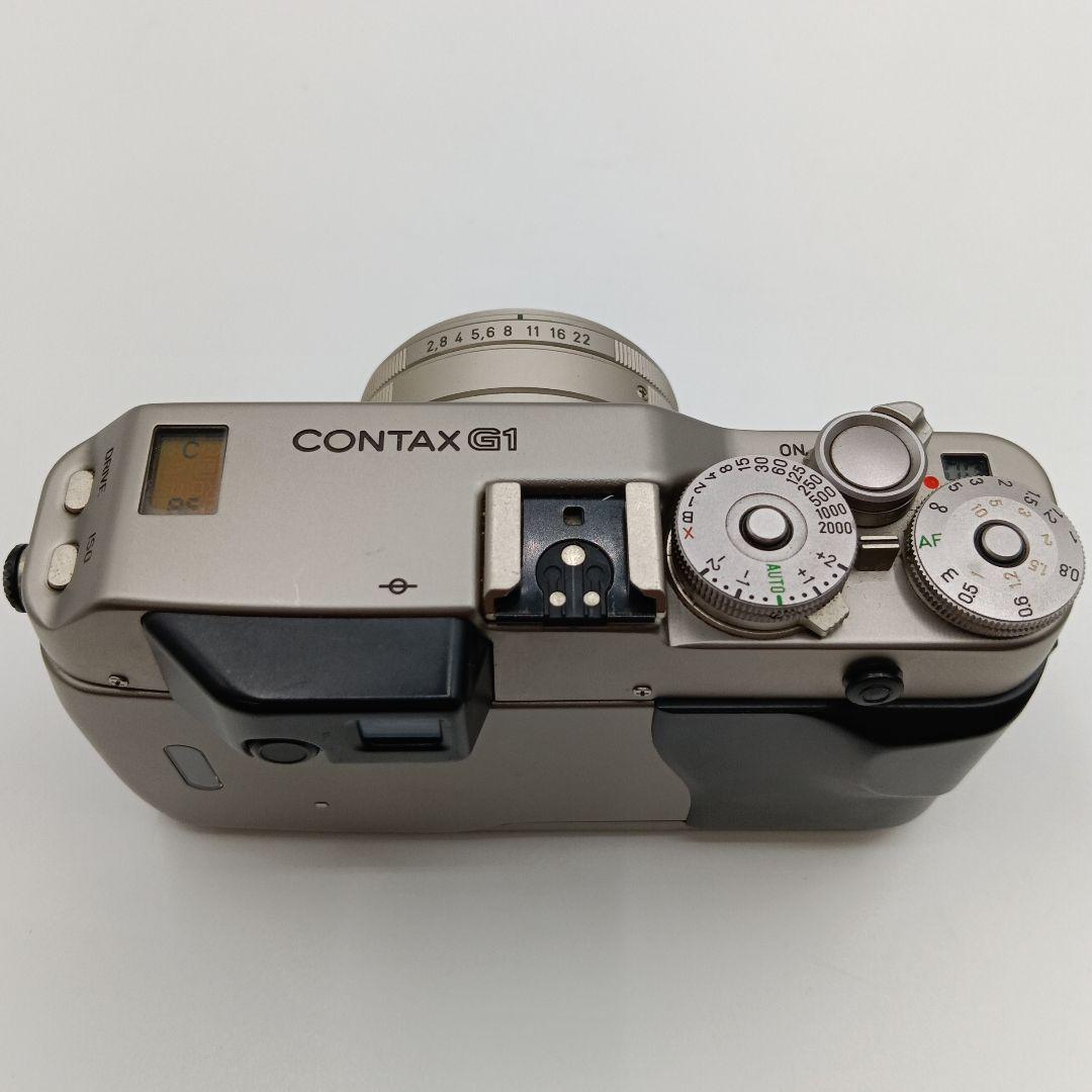 CONTAX G1 シルバー フィルムカメラ　上野2