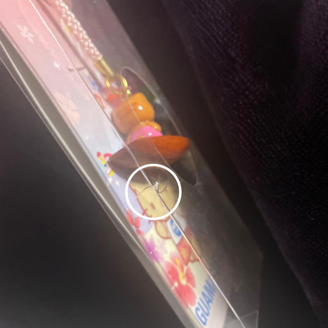 キティ　ストラップ　平成レトロ　Y2K 日焼けキティ　ストラップ　ご当地