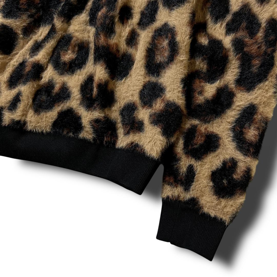 0 パーリーゲイツ シャギーサーマル レオパード ニット セーター 051