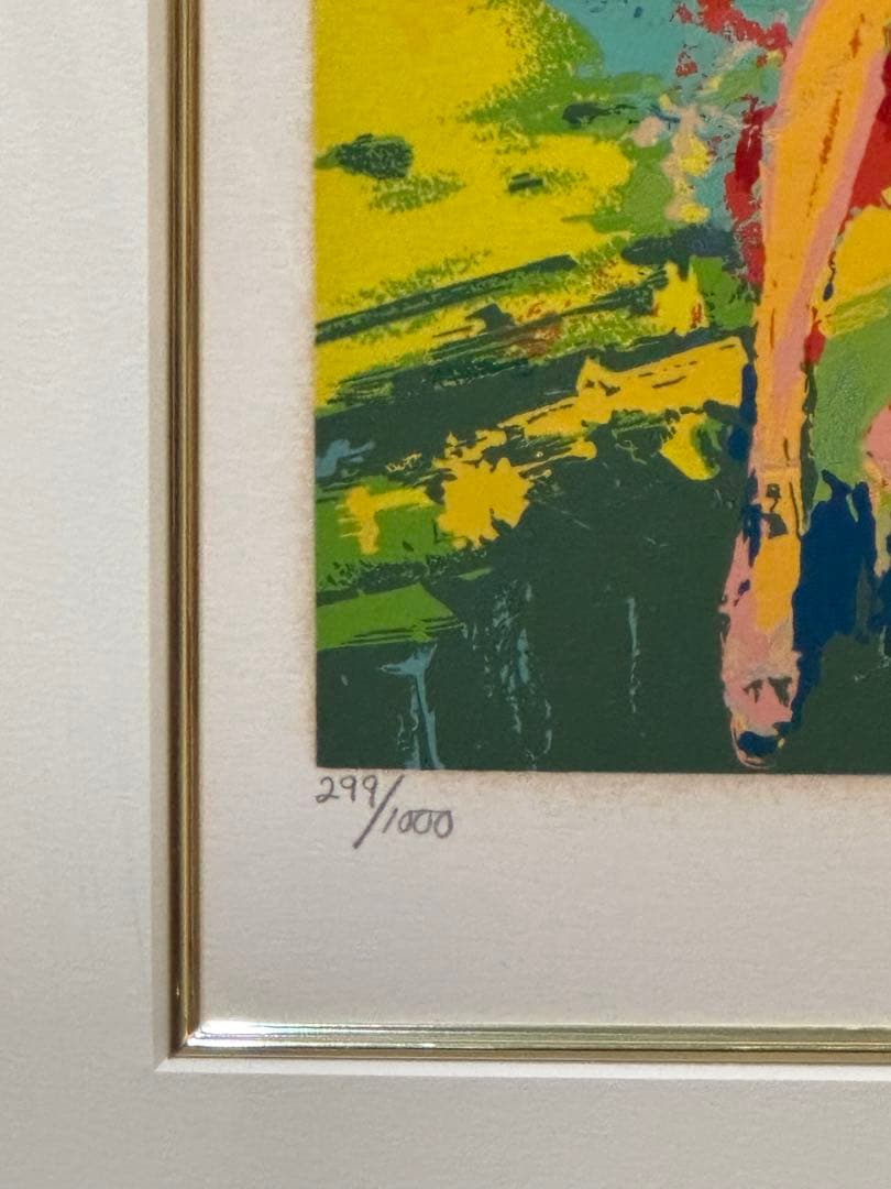 【真作】リロイ・ニーマンLeroy Neiman「PASSISTAS」セリグラフ