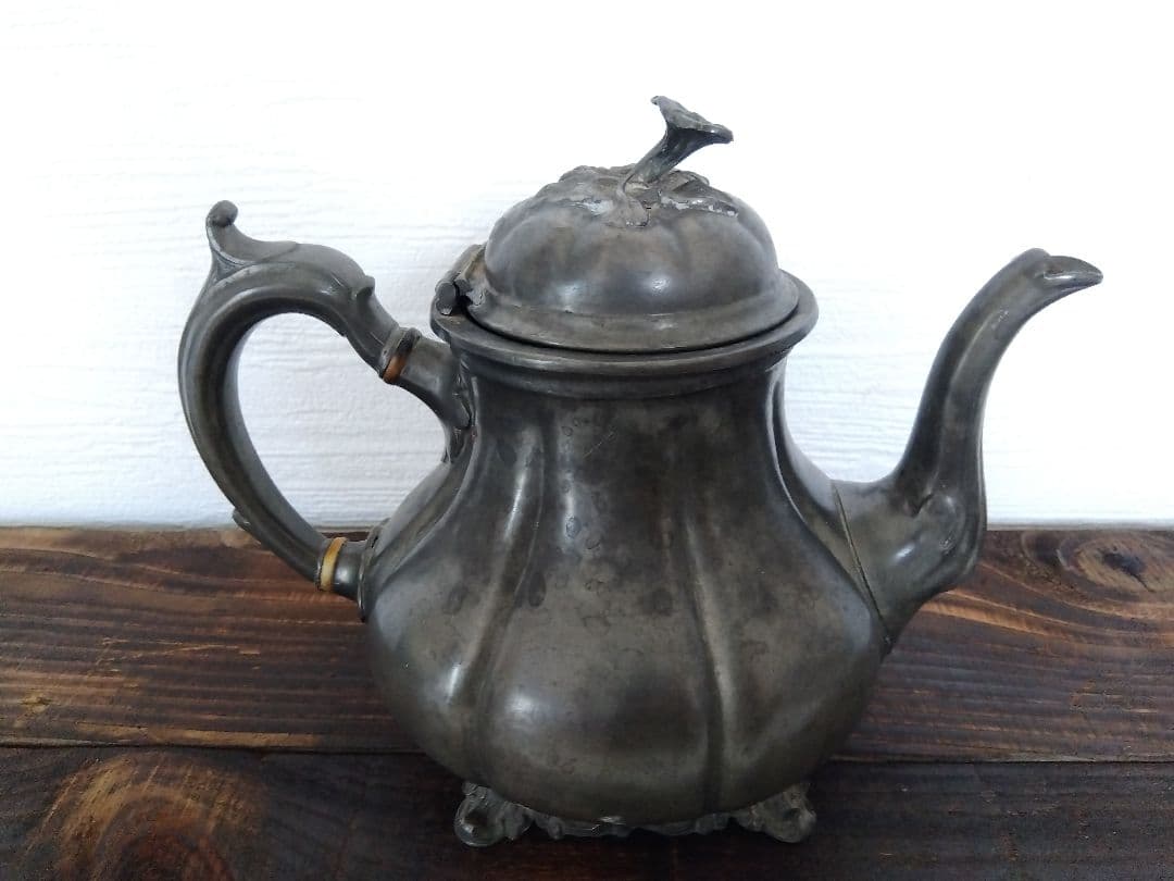 SHEFFIELD ティーポット　刻印付き イギリスアンティーク