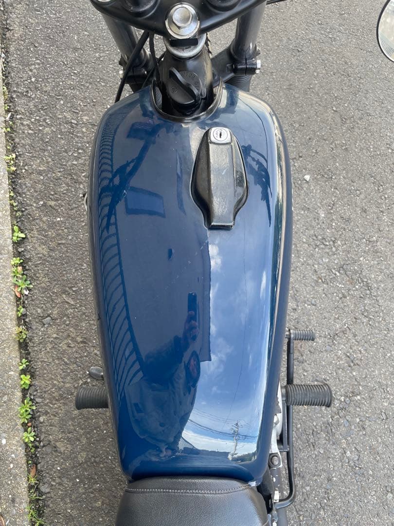 sr400 タンク　bratstyle