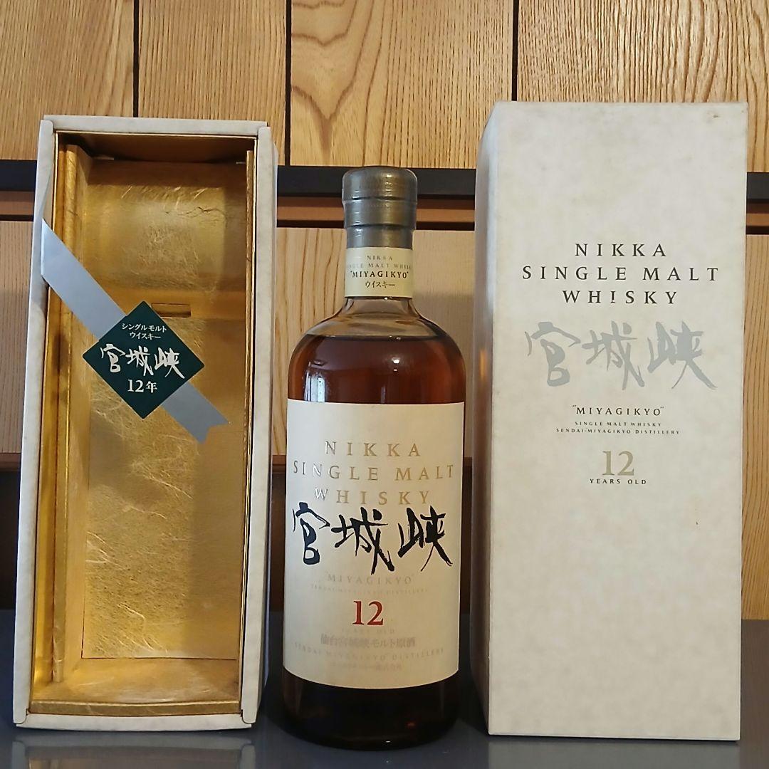 宮城峡12年 初期ボトル miyagikyo single malt