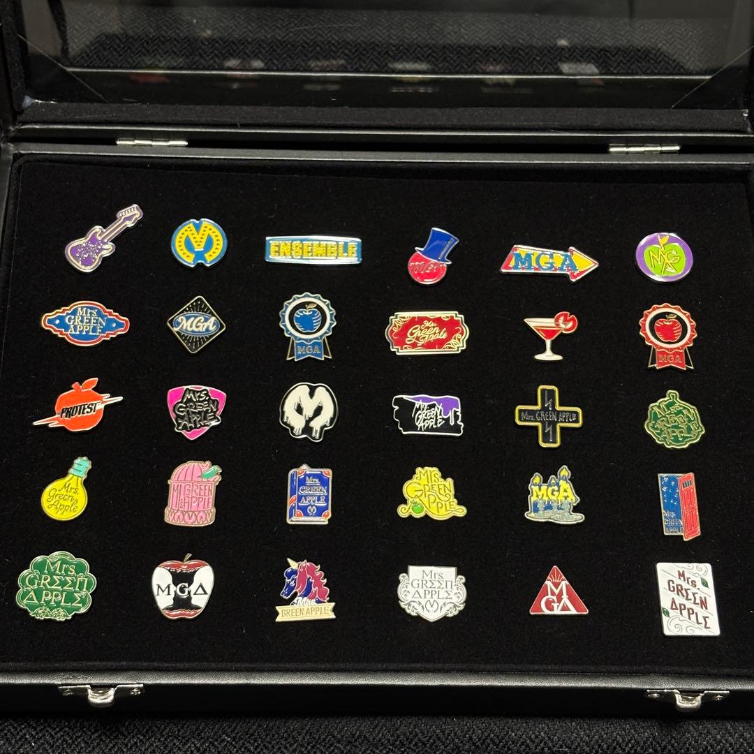 【希少】Mrs.GREEN APPLE フェーズ1 ピンバッジ全種