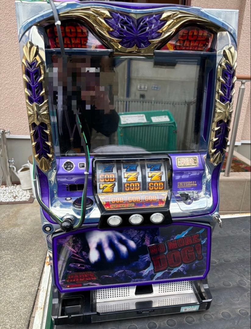 ミリオンゴッド スロットマシン 紫