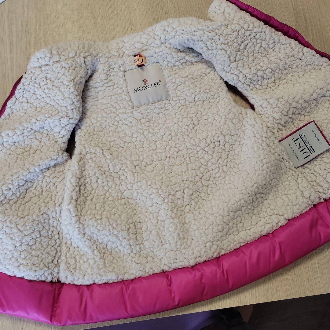 お値下げ　Moncler モンクレール ピンク ダウンベスト 92cm