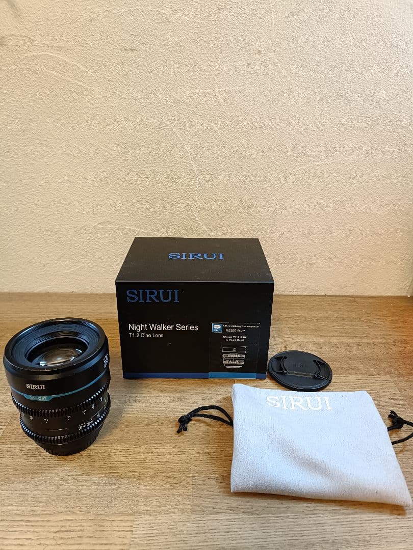 SIRUI Night Walker 55mm T1.2 Eマウント