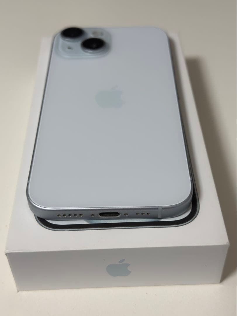 Apple iPhone 15 256GB ブルー 本体　箱付き