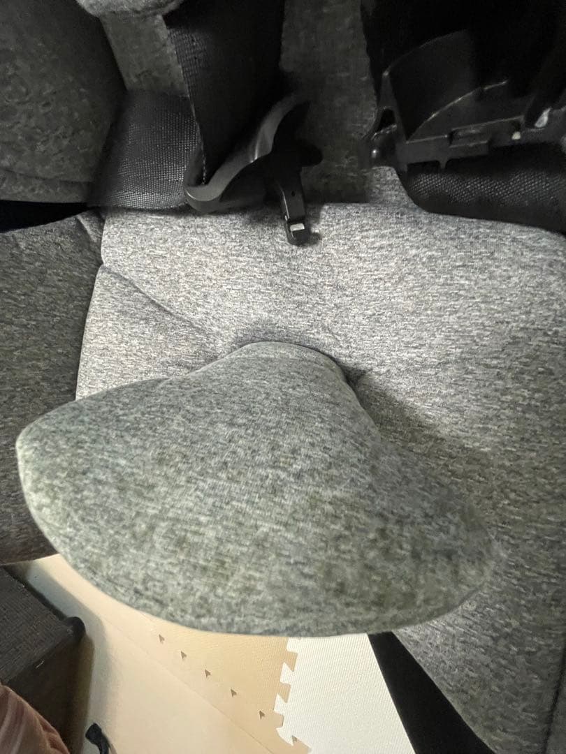 Aprica チャイルドシート ISOFIX グレー/ネイビー　クルリラプラス