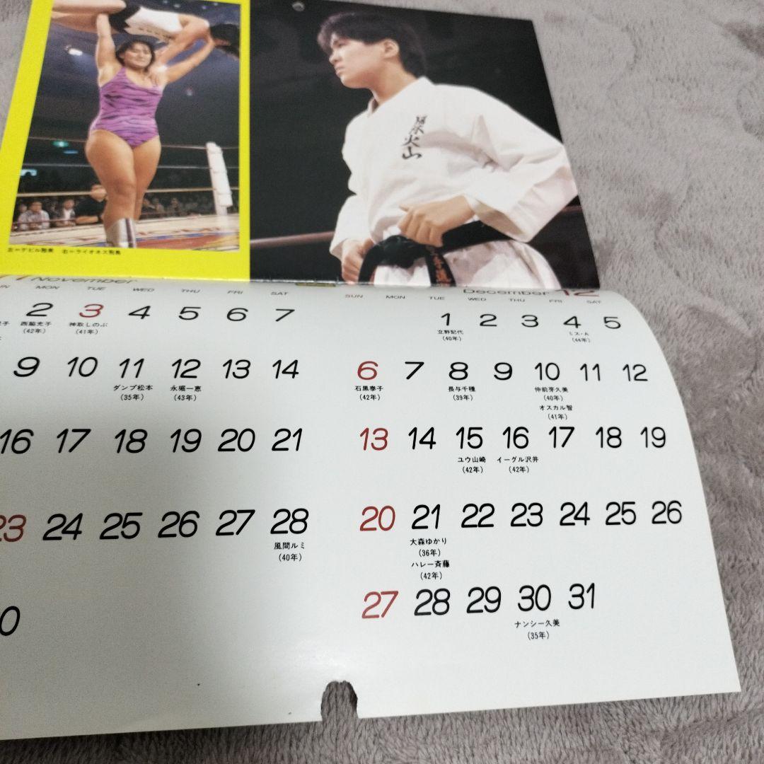 デラックスプロレス　38冊　付録ポスター（ジャンボポスター11枚）カレンダー付き