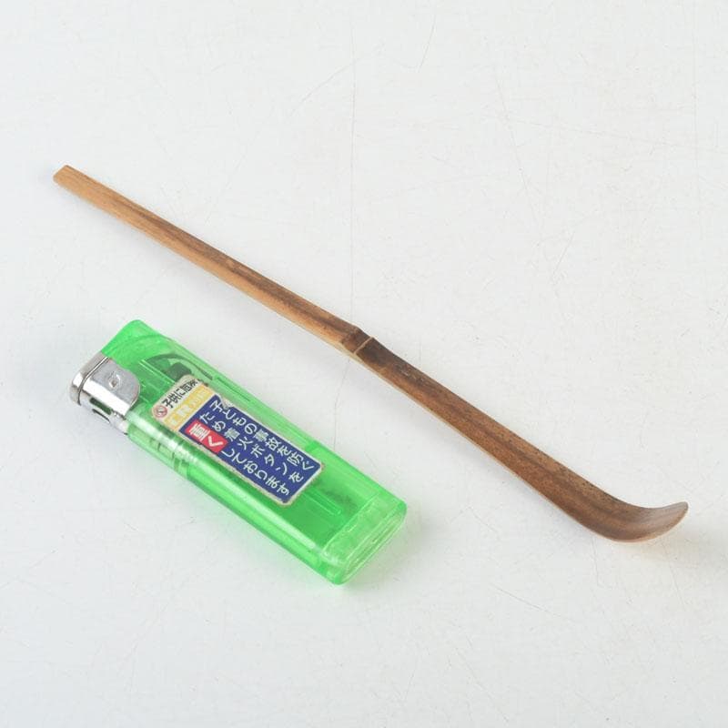 茶道具　影林宗篤　茶杓　銘蓬莱　前大徳　福本積應書付　共筒共箱　V　9575