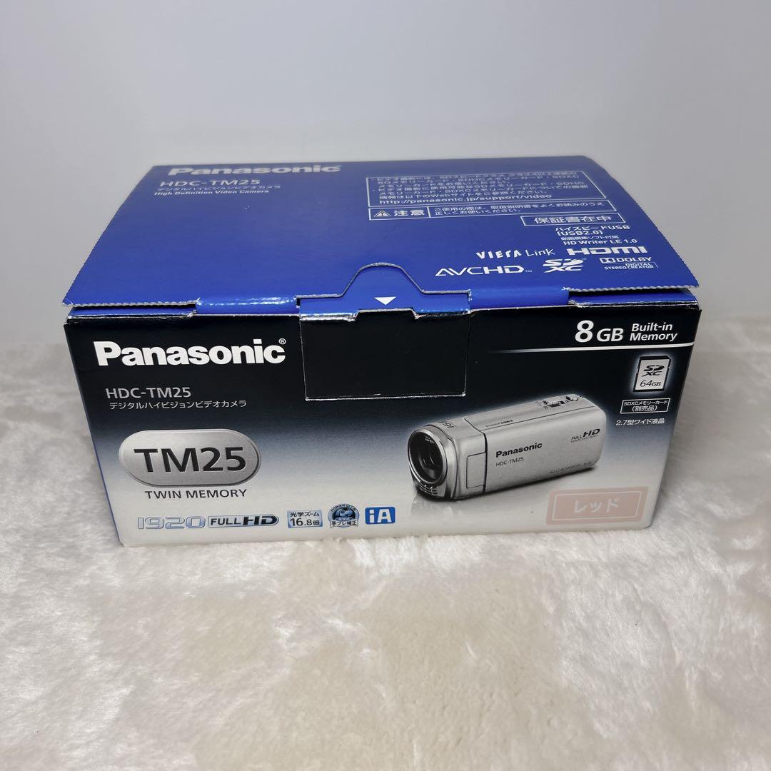 【極美品】Panasonic HDC-TM25 ビデオカメラ 8GB