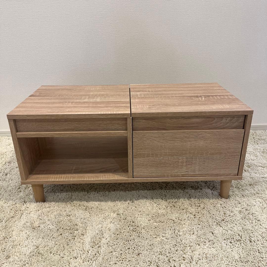 ロウヤ　木製ドレッサー 引き出し付き