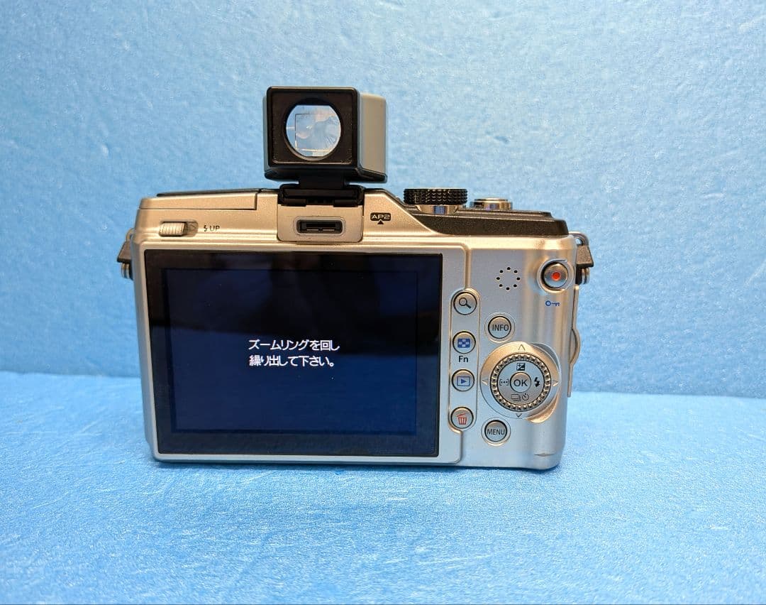 【極上品】OLYMPUS PEN E-PL2 ファインダーほか　付属品多数