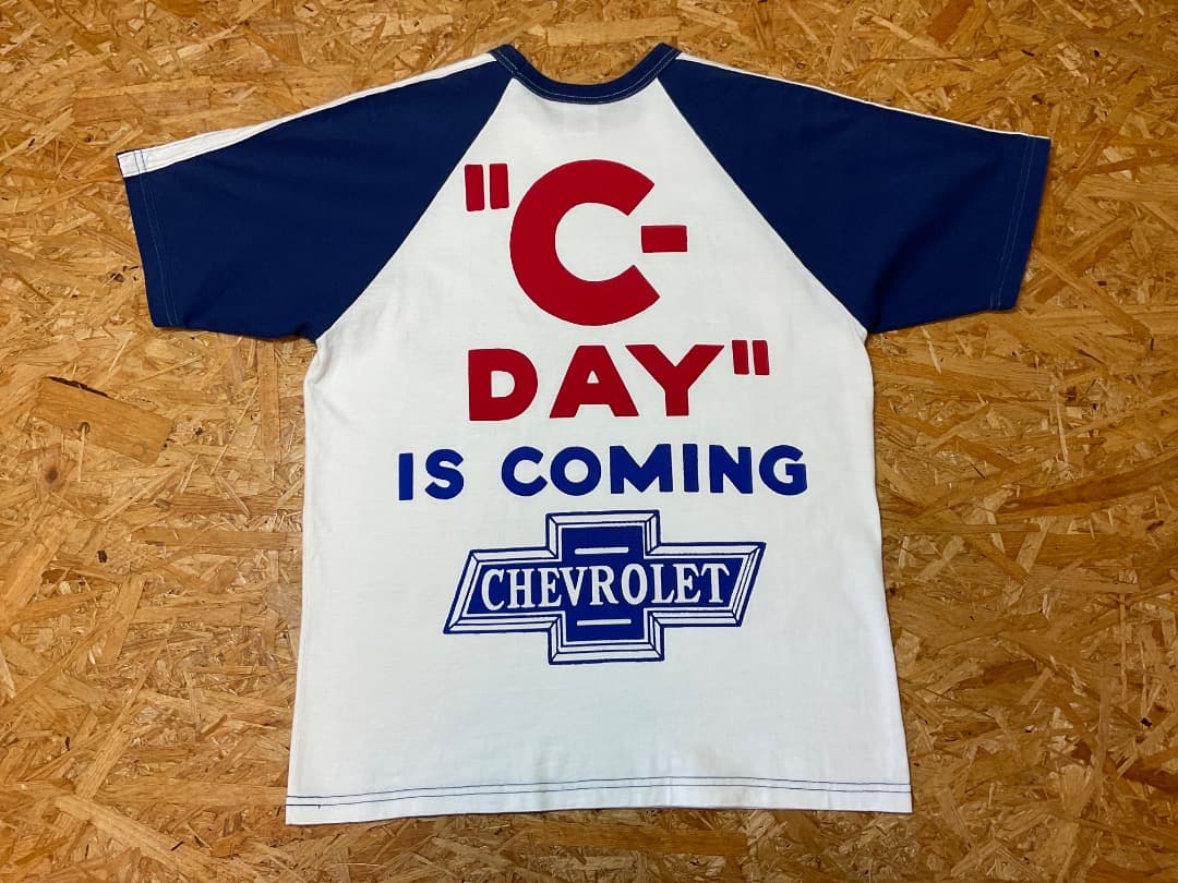 ブートレガーズ CHEVROLET シボレー 半袖 Tシャツ 2トーン S