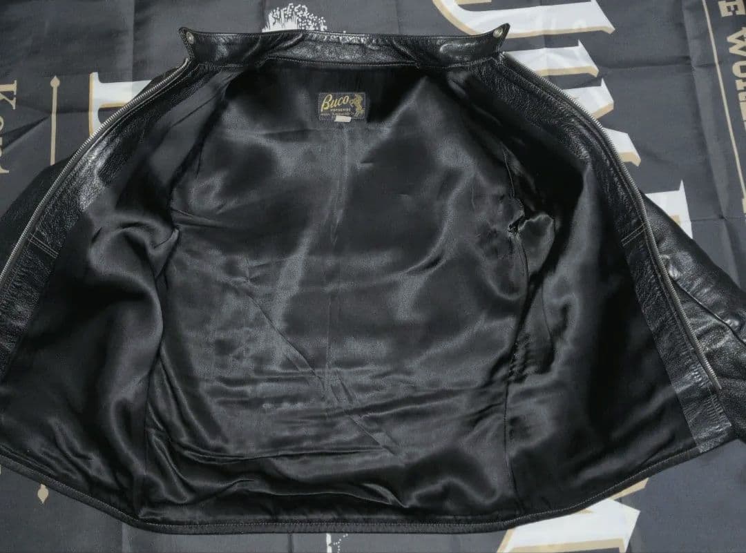 リアルマッコイズ ライダース Buco J-100 黒芯 40　美品