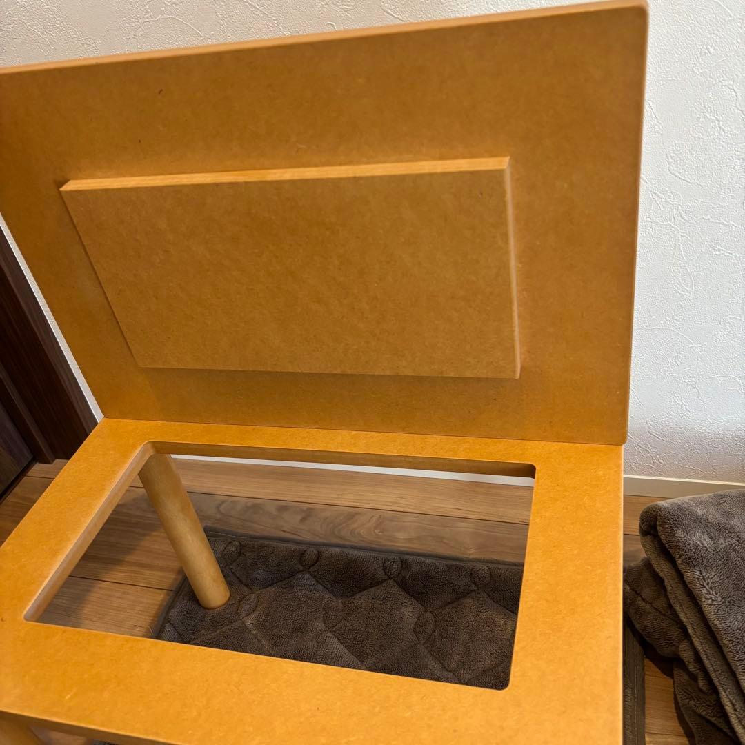 dinos ペット用こたつ ヒートループ素材 ブラウン 3点セット 電気不要