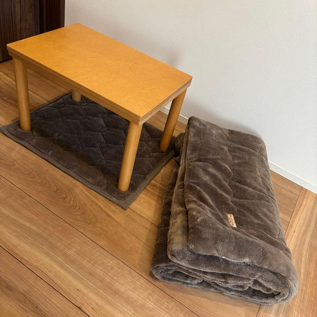 dinos ペット用こたつ ヒートループ素材 ブラウン 3点セット 電気不要