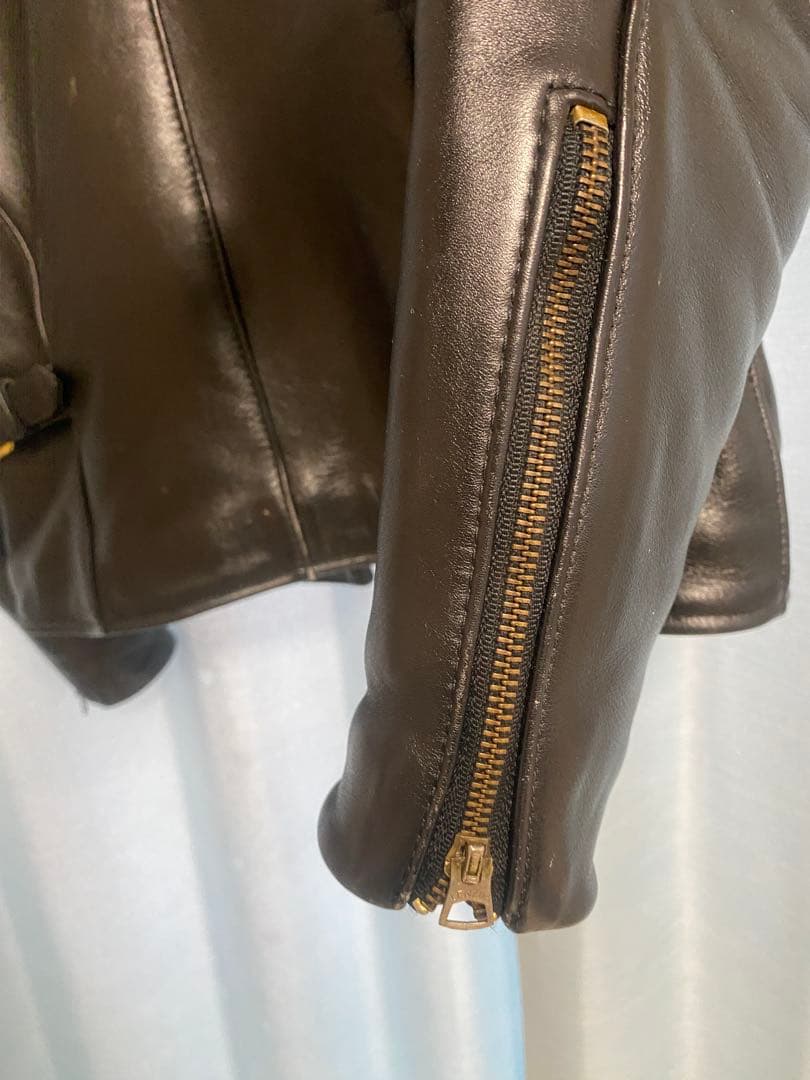 Vanson バンソン　シングル　ライダースジャケット36 いい感じの使用感