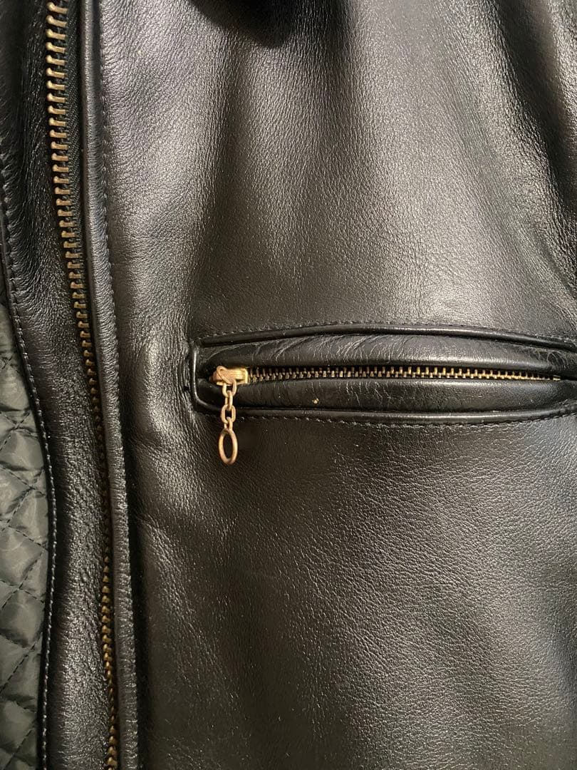 Vanson バンソン　シングル　ライダースジャケット36 いい感じの使用感