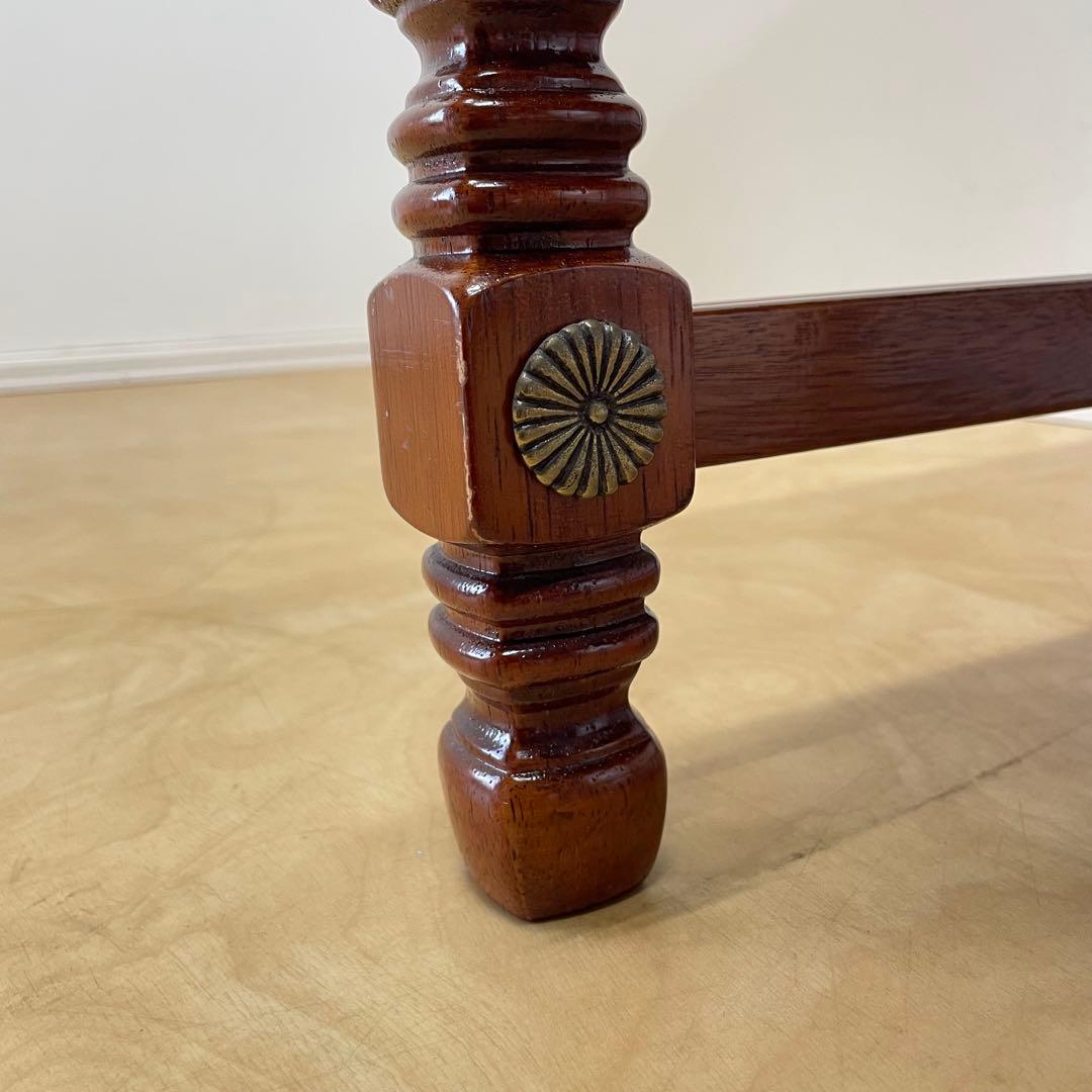 英国スタイル サイドテーブル コンソール 台 デスク 机 テーブル アンティーク