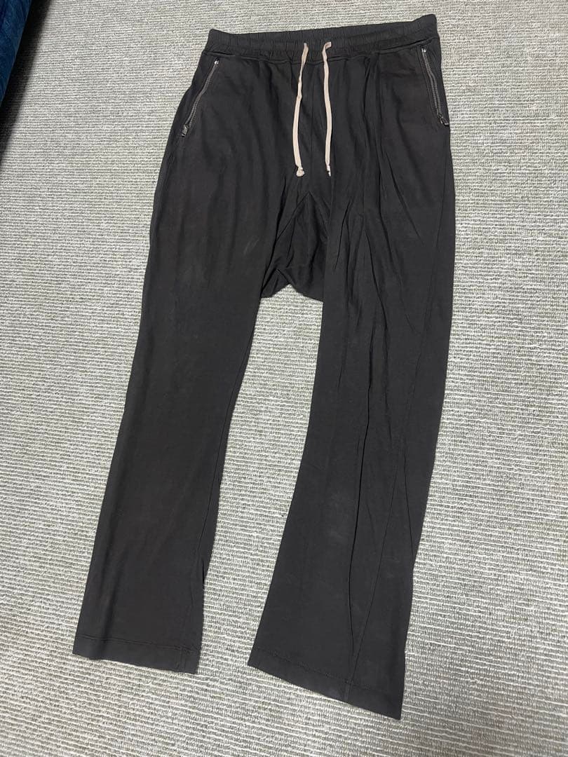 RICK OWENS DRKSHDWサルエルパンツ/XS/チャコール