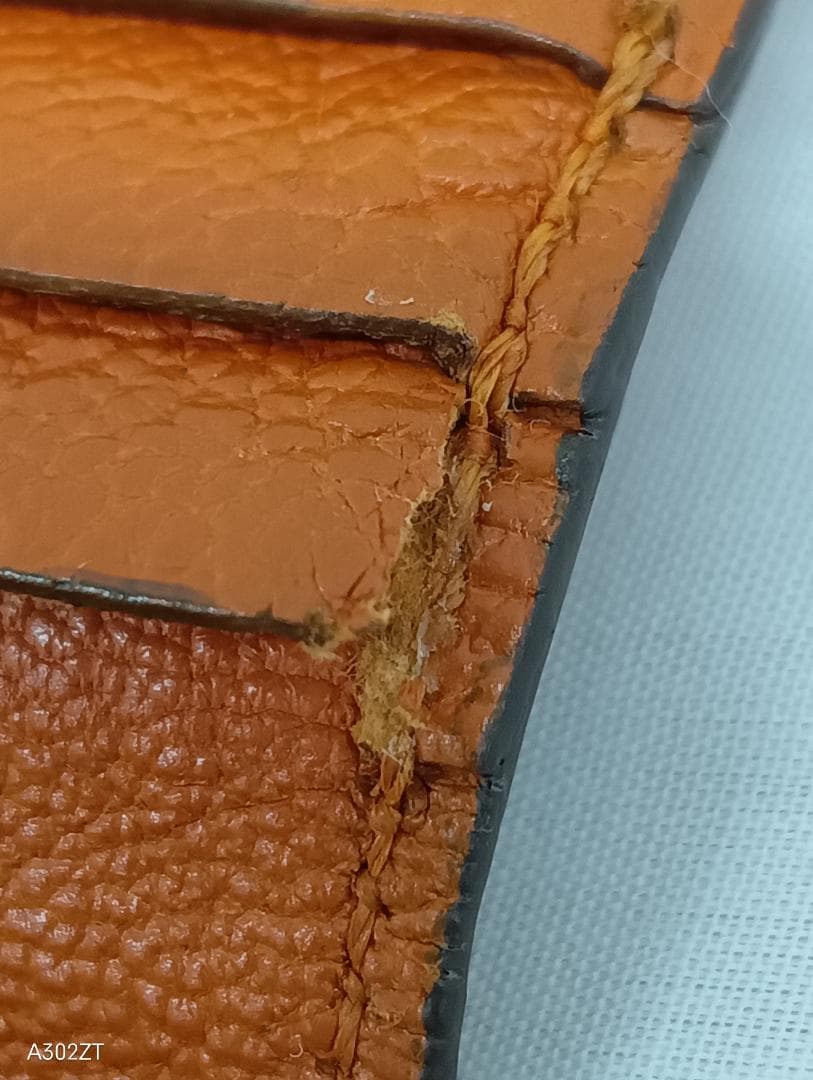 【capitalatipac】エルメス長財布 ベアン シェーブル オレンジ