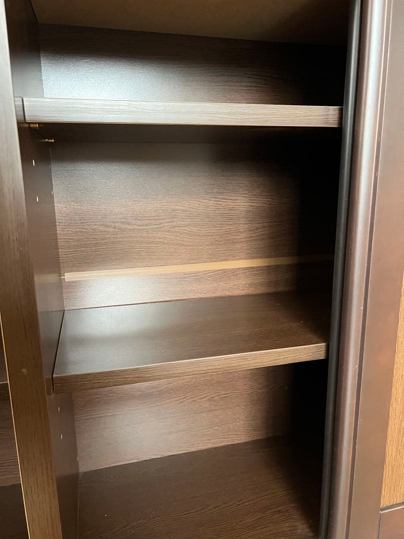 【たのメル便対応】カウンター下引き戸キャビネット カウンター下収納 取説あり