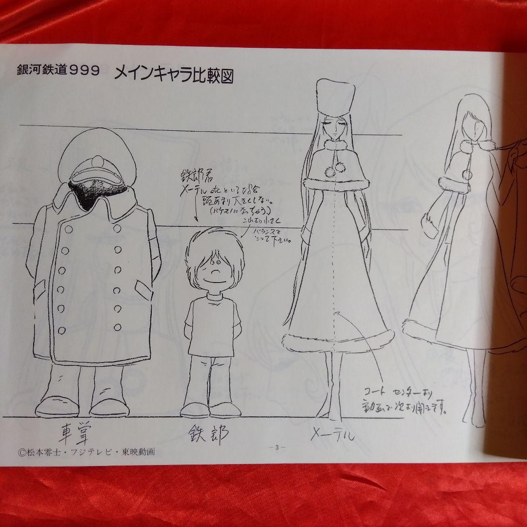 貴重当時物！作品資料集　銀河鉄道999　松本零士・フジテレビ・東映動画