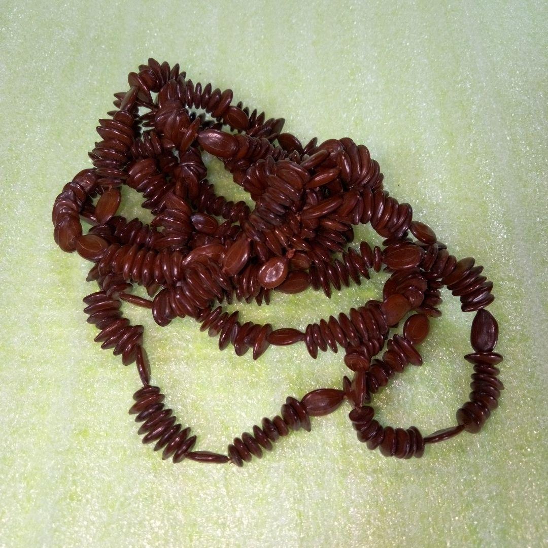 アフリカ　タンザニア　アンティークネックレス④　くびかざり　レトロ　アクセサリー