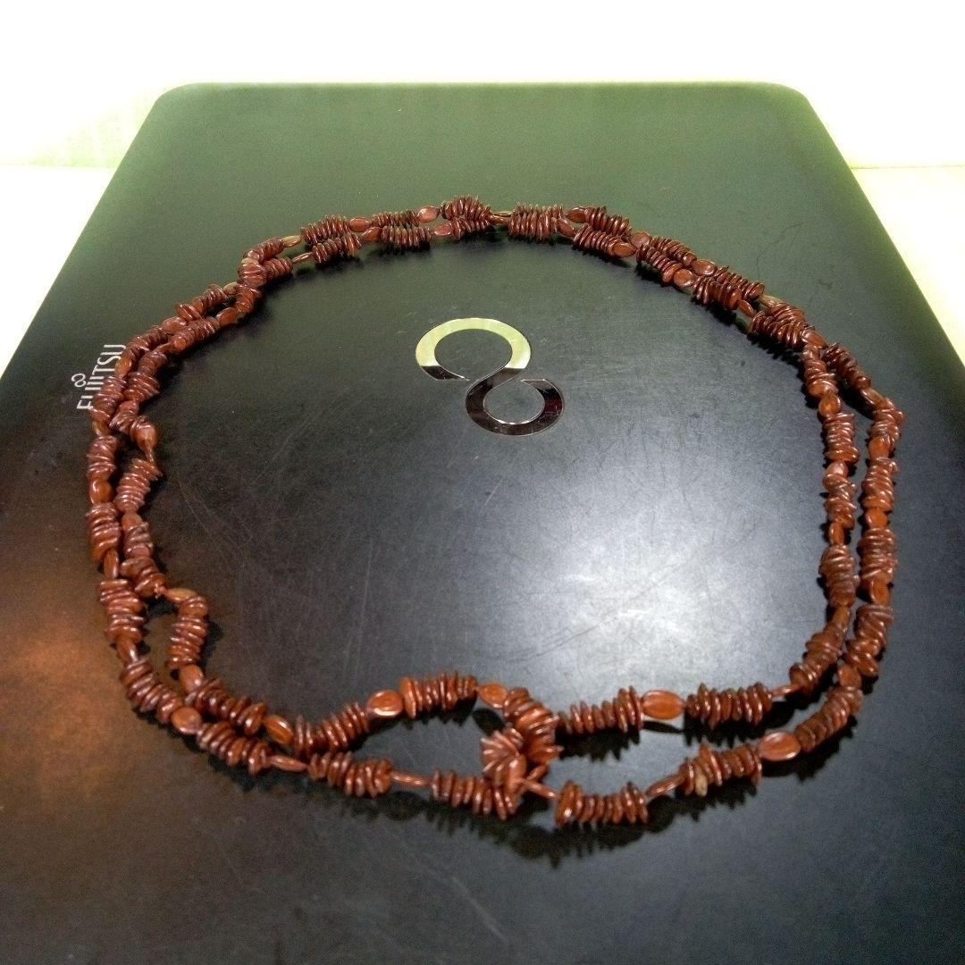 アフリカ　タンザニア　アンティークネックレス④　くびかざり　レトロ　アクセサリー