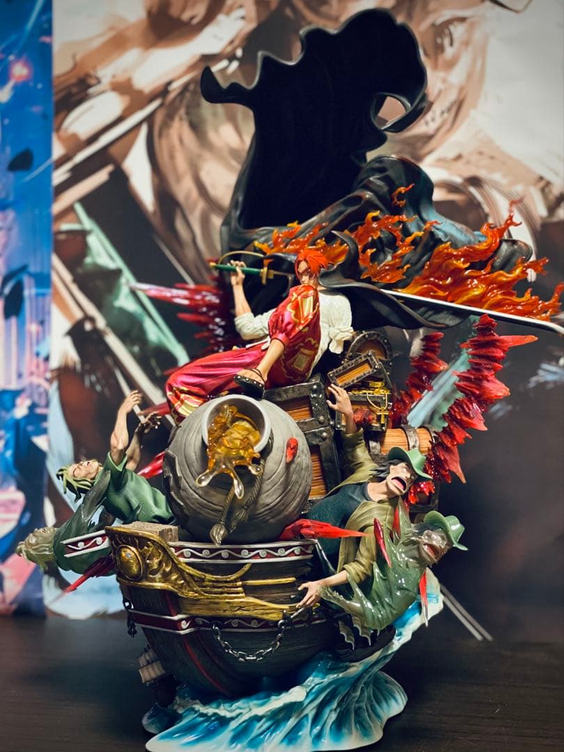 ワンピース 四皇赤髪 シャンクス フィギュア ガレージキット　S-バージョン