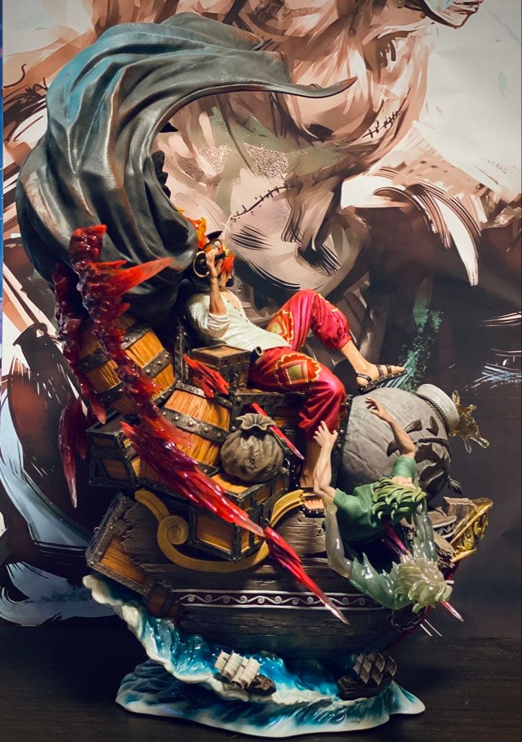 ワンピース 四皇赤髪 シャンクス フィギュア ガレージキット　S-バージョン