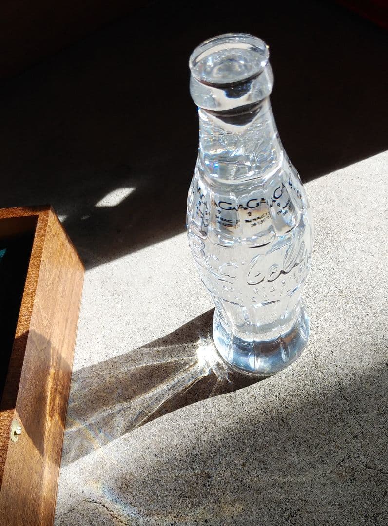 コカコーラ　1998年　長野オリンピック　記念ボトル　クリスタル　81/500